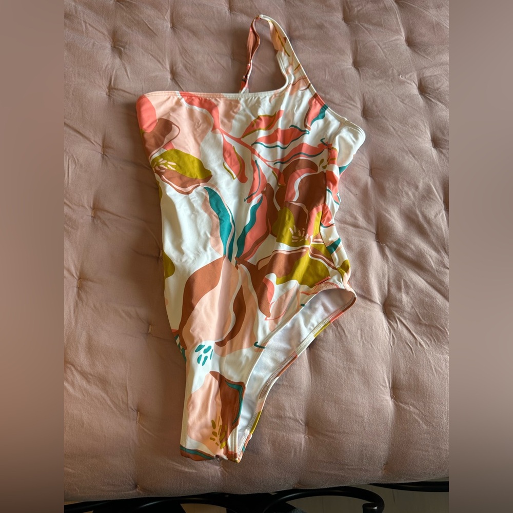 Roxy one shoulder one piece